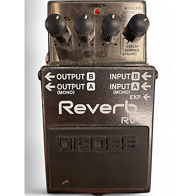 Used BOSS RV6 Digital Reverb Effect Pedal