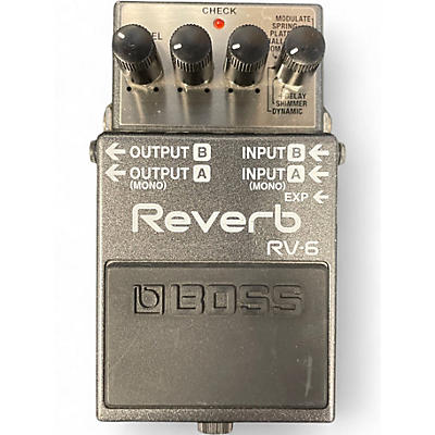Used BOSS RV6 Digital Reverb Effect Pedal
