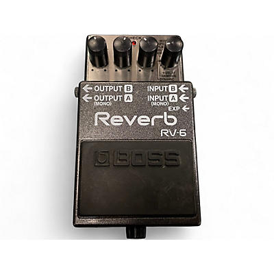 Used BOSS RV6 Digital Reverb Effect Pedal