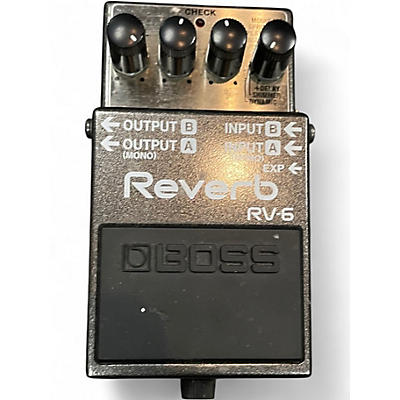 Used BOSS RV6 Digital Reverb Effect Pedal