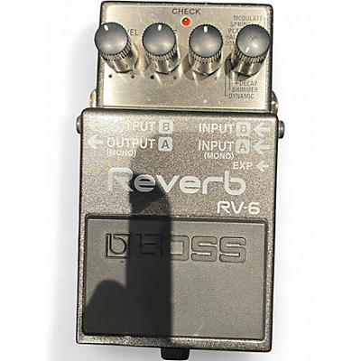 Used BOSS RV6 Digital Reverb Effect Pedal