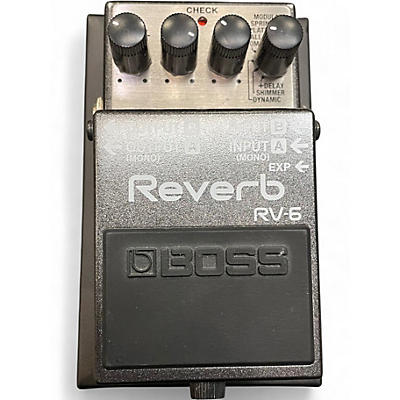 Used BOSS RV6 Digital Reverb Effect Pedal