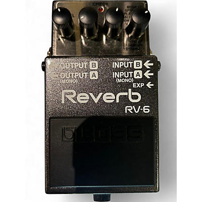 Used BOSS RV6 Digital Reverb Effect Pedal