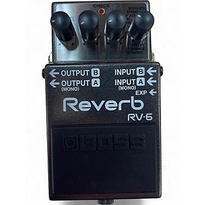 Used BOSS RV6 Digital Reverb Effect Pedal