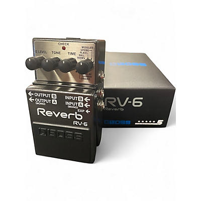 Used BOSS RV6 Digital Reverb Effect Pedal