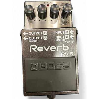 Used BOSS RV6 Digital Reverb Effect Pedal