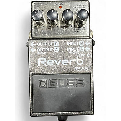 Used BOSS RV6 Digital Reverb Effect Pedal