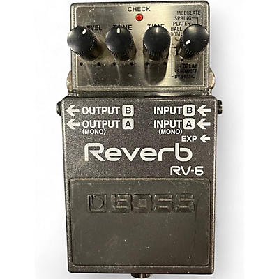 Used BOSS RV6 Digital Reverb Effect Pedal