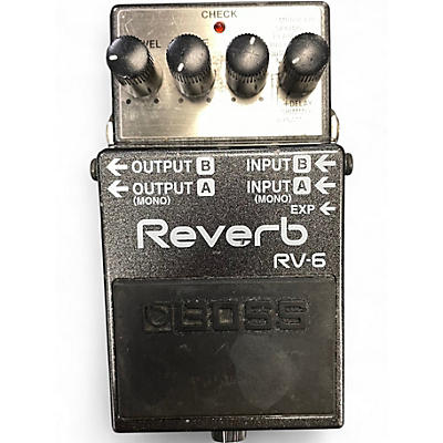 Used BOSS RV6 Digital Reverb Effect Pedal