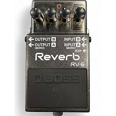Used BOSS RV6 Digital Reverb Effect Pedal