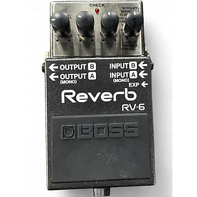 Used BOSS RV6 Digital Reverb Effect Pedal