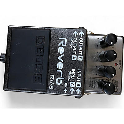 Used BOSS RV6 Digital Reverb Effect Pedal