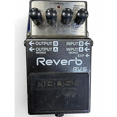 Used BOSS RV6 Digital Reverb Effect Pedal