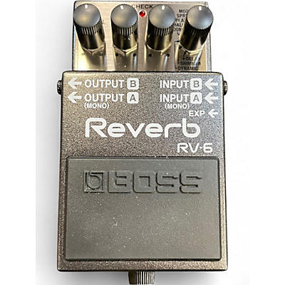 Used BOSS RV6 Digital Reverb Effect Pedal