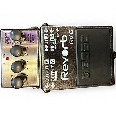 Used BOSS RV6 Digital Reverb Effect Pedal