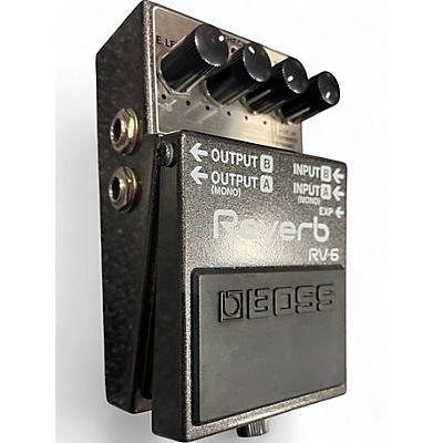 Used BOSS RV6 Digital Reverb Effect Pedal