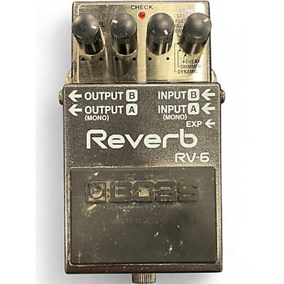 Used BOSS RV6 Digital Reverb Effect Pedal