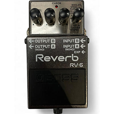Used BOSS RV6 Digital Reverb Effect Pedal