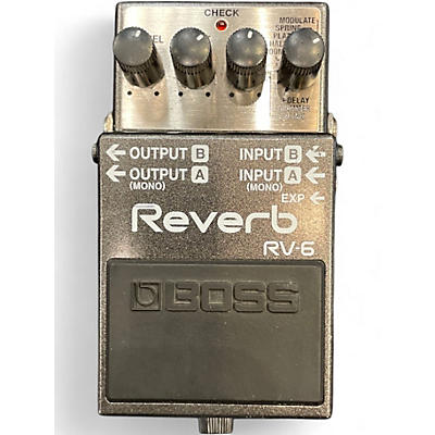 Used BOSS RV6 Digital Reverb Effect Pedal