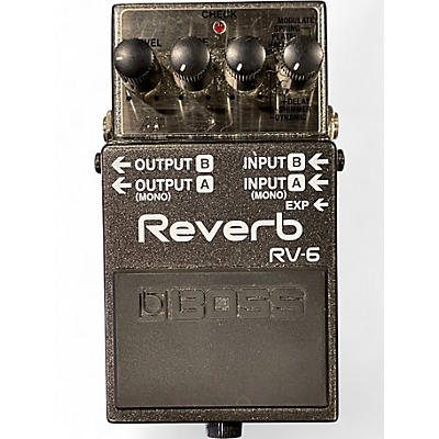 Used BOSS RV6 Digital Reverb Effect Pedal
