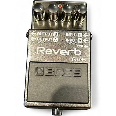 Used BOSS RV6 Digital Reverb Effect Pedal