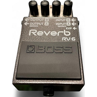 Used BOSS RV6 Digital Reverb Effect Pedal