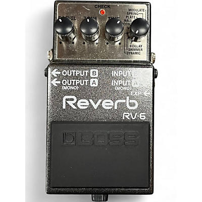 Used BOSS RV6 Digital Reverb Effect Pedal