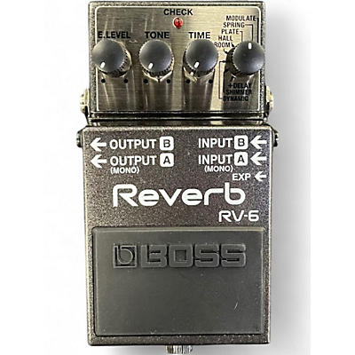 Used BOSS RV6 Digital Reverb Effect Pedal