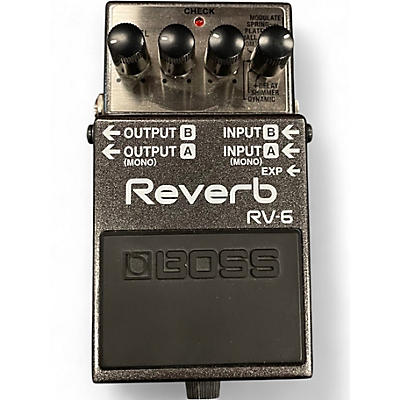 Used BOSS RV6 Digital Reverb Effect Pedal
