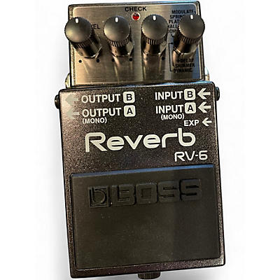 Used BOSS RV6 Digital Reverb Effect Pedal