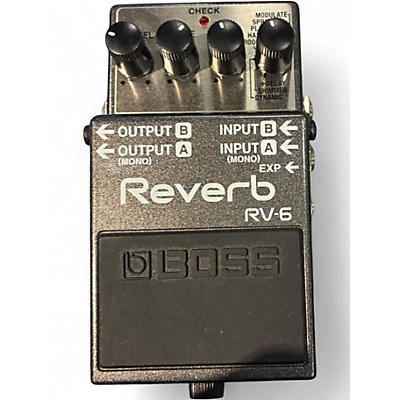 Used BOSS RV6 Digital Reverb Effect Pedal
