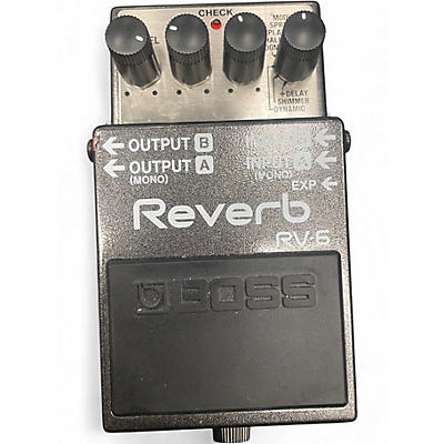 Used BOSS RV6 Digital Reverb Effect Pedal