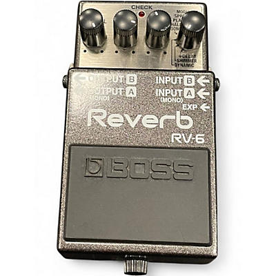Used BOSS RV6 Digital Reverb Effect Pedal