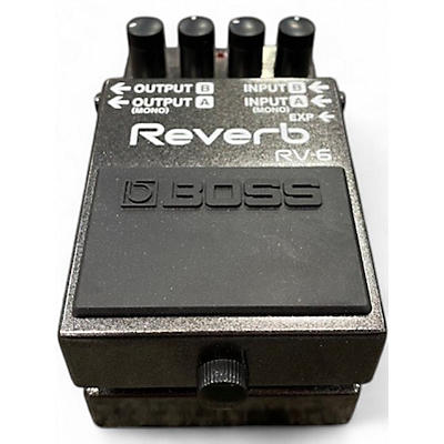 Used BOSS RV6 Digital Reverb Effect Pedal