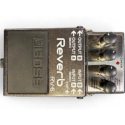 Used BOSS RV6 Digital Reverb Effect Pedal