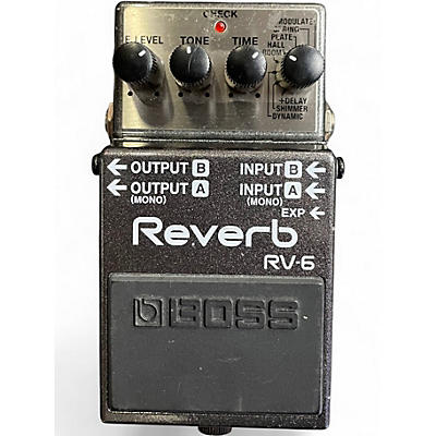 Used BOSS RV6 Digital Reverb Effect Pedal