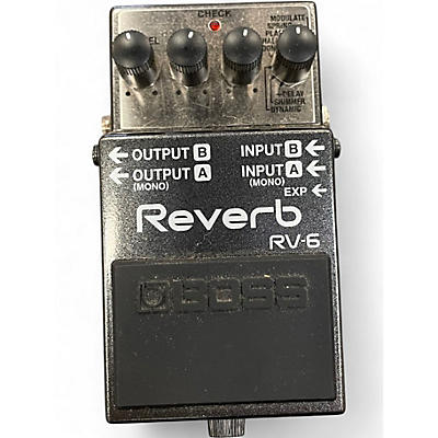 Used BOSS RV6 Digital Reverb Effect Pedal
