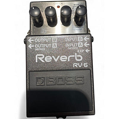 Used BOSS RV6 Digital Reverb Effect Pedal