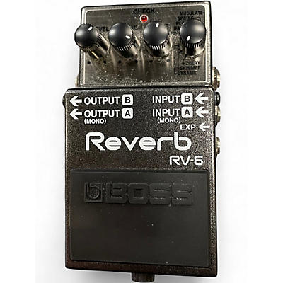Used BOSS RV6 Digital Reverb Effect Pedal