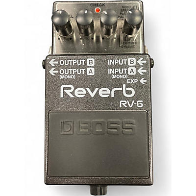 Used BOSS RV6 Digital Reverb Effect Pedal