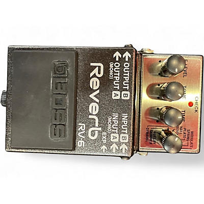 Used BOSS RV6 Digital Reverb Effect Pedal