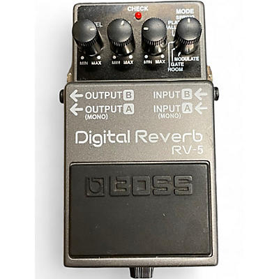 Used BOSS RV6 Digital Reverb Effect Pedal