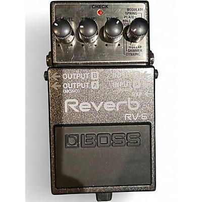 Used BOSS RV6 Digital Reverb Effect Pedal