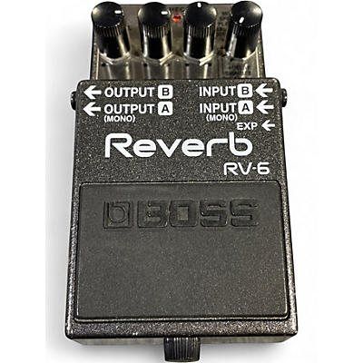 Used BOSS RV6 Digital Reverb Effect Pedal