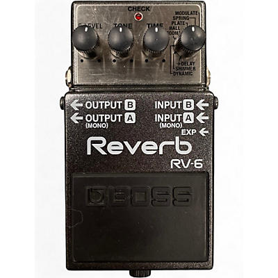Used BOSS RV6 Digital Reverb Effect Pedal