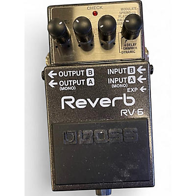 Used BOSS RV6 Digital Reverb Effect Pedal