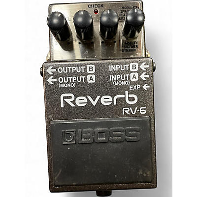 Used BOSS RV6 Digital Reverb Effect Pedal