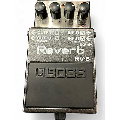 Used BOSS RV6 Digital Reverb Effect Pedal