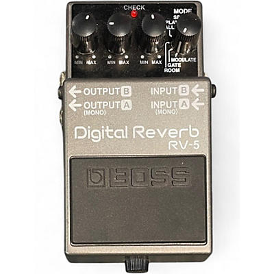Used BOSS RV6 Digital Reverb Effect Pedal
