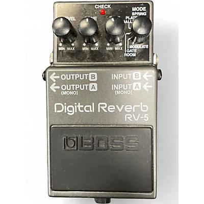 Used BOSS RV6 Digital Reverb Effect Pedal